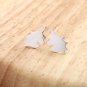 Unicorn Stud Earrings Silver Minimalist Jewelry Gift Studs Gift Girl Unicorn