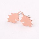 Unicorn Stud Earrings Rose Gold Minimalist Jewelry Gift Studs Gift Girl Unicorn