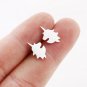 Unicorn Stud Earrings Rose Gold Minimalist Jewelry Gift Studs Gift Girl Unicorn