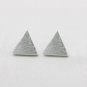 Tiny Triangle Stud Earrings Silver Minimalist Jewelry Gift Studs Gift Girl Cute