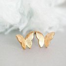 Butterfly Stud Earrings Gold Minimalist Jewelry Gift Studs Gift Girl Cute Dainty