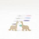 Dino Stud Earrings Gold Minimalist Jewelry Gift Studs Dinosaur Dainty Gift