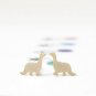 Dino Stud Earrings Rose Gold Minimalist Jewelry Gift Studs Dinosaur Dainty Gift