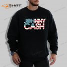 Johnny Cash Sweatshirt American Flag