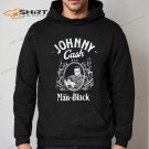 Johnny Cash Hoodie Man In Black Since 1932