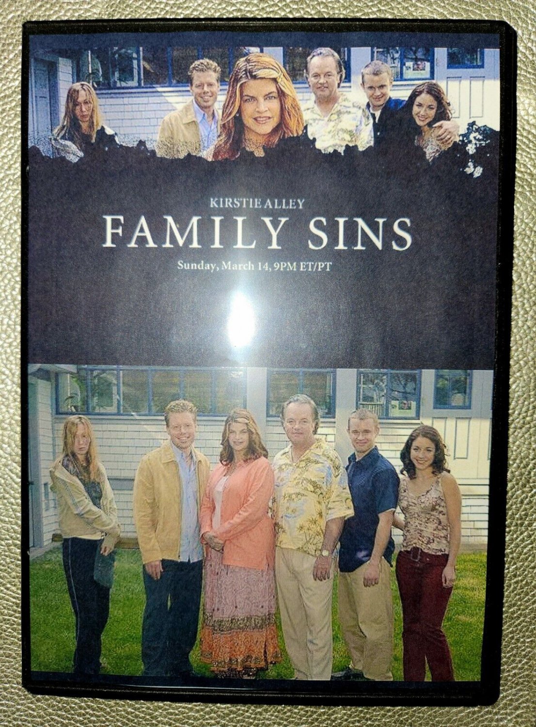 Family Sins (Dvd 2004) Kirstie Alley Deanna Milligan