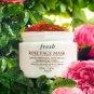 Fresh Rose Face Mask Mini with soothing rose petals ~hydrates and tones ~1 oz.