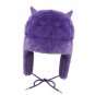 Japanese Y2K Cartoon Anime Purple Gengar Ushanka Hat Cute Y2K Warm Winter Hat