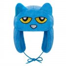 Y2K Cartoon Anime Pete Cat Ushanka Hat Cute Y2K Warm Winter Hat