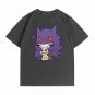 Streetwear Y2K Japanese Anime Pokemon Gengar Mimikyu Short Sleeve T-Shirt Men Women Tee