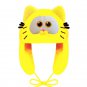 Exquisite Cartoon Anime Garfield Cat Yellow Ushanka Hat Cute Y2K Warm Winter Hat