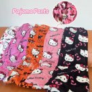 Y2K Hello Kitty Pajamas Pants Sanrio Anime Women Pajama Pants Cartoon Couple Home Sleepwear Trousers