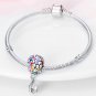 NEW 925 Silver Cartoon Pixar Up House & Balloons Dangle Necklace Bracelet Charm Bead Gift