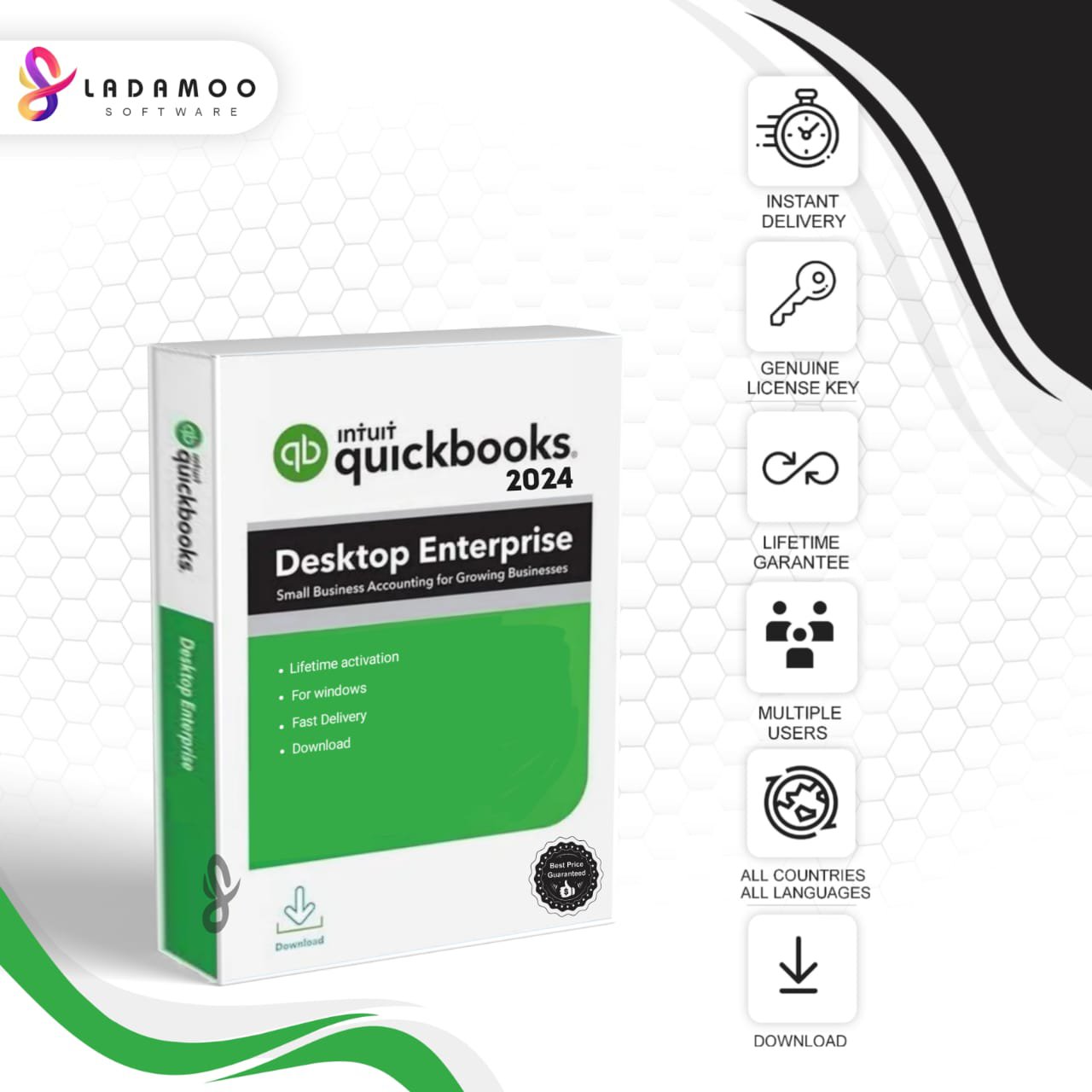 QuickBooks Enterprise Solutions 2024 full version for Wind