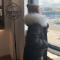 2024 New Winter Long Black Women's Coat