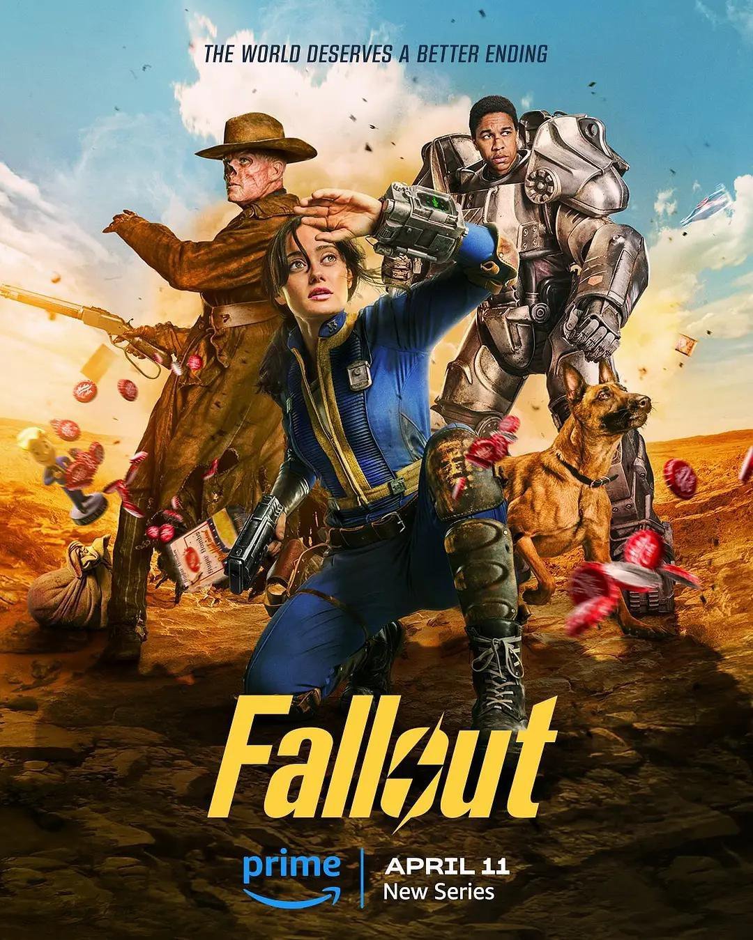 Fallout Season 1 (DVD Blu-ray) 2024