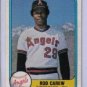 ROD CAREW 1981 FLEER #268 California Angels