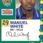 2005 Senior Bowl Auto Manuel White UCLA sports cards football