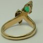 Vintage Colombian Emerald & Diamond Ring .80cts