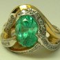 Exceptional Colombian Emerald & Diamond Ring 2.45ct