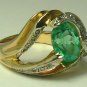 Exceptional Colombian Emerald & Diamond Ring 2.45ct