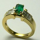 Incredible Colombian Emerald & Diamond Ring 1.80tcw