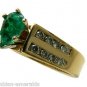 Substantial! Colombian Emerald & Diamond Ring 1.55cts