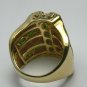 CAPTIVATING PERIDOT & DIAMOND RING 3.36CTS