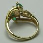 GREAT! Colombian Emerald & Opal Marquise Ring 60pts