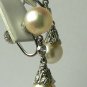 ANTIQUE PEARL & DIAMOND EARRINGS