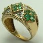 Tantalizing Colombian Emerald & Diamond Ring 1.50cts