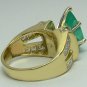 Spectacular Colombian Emerald & Diamond Ring 6.50ctw