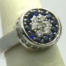 CLASSIC SAPPHIRE & DIAMOND RING