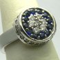 CLASSIC SAPPHIRE & DIAMOND RING