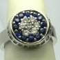CLASSIC SAPPHIRE & DIAMOND RING