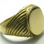 WONDERFUL SIGNET RING 14k YELLOW GOLD