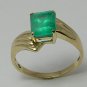 Fabulous Colombian Emerald & Gold Ring