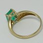 Fabulous Colombian Emerald & Gold Ring