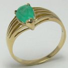 NATURAL COLOMBIAN EMERALD 1.68 CTS 14K GOLD RING