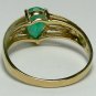 NATURAL COLOMBIAN EMERALD 1.68 CTS 14K GOLD RING