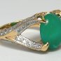FANTASTIC COLOMBIAN EMERALD GOLD RING 2.20 CTS