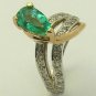 Colombian Emerald & Diamond Ring 2.0cts