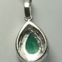 TOP QUALITY COLOMBIAN EMERALD & DIAMOND NECKLACE 2.01CT