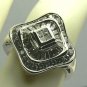 Vintage Inspired Diamond & Gold Ring 1.20cts