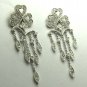 SPARKLING DIAMOND & GOLD CHANDELIER EARRINGS