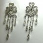 SPARKLING DIAMOND & GOLD CHANDELIER EARRINGS