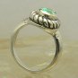 HOT!! NEW! Artisan Collection, Colombian Emerald Sterling Silver & Diamond Ring