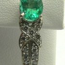 LEGENDARY COLOMBIAN EMERALD & DIAMOND EARRINGS