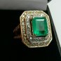 ONE OF A KIND COLOMBIAN EMERALD & DIAMOND RING