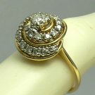 ROMANTIC DIAMOND & GOLD RING